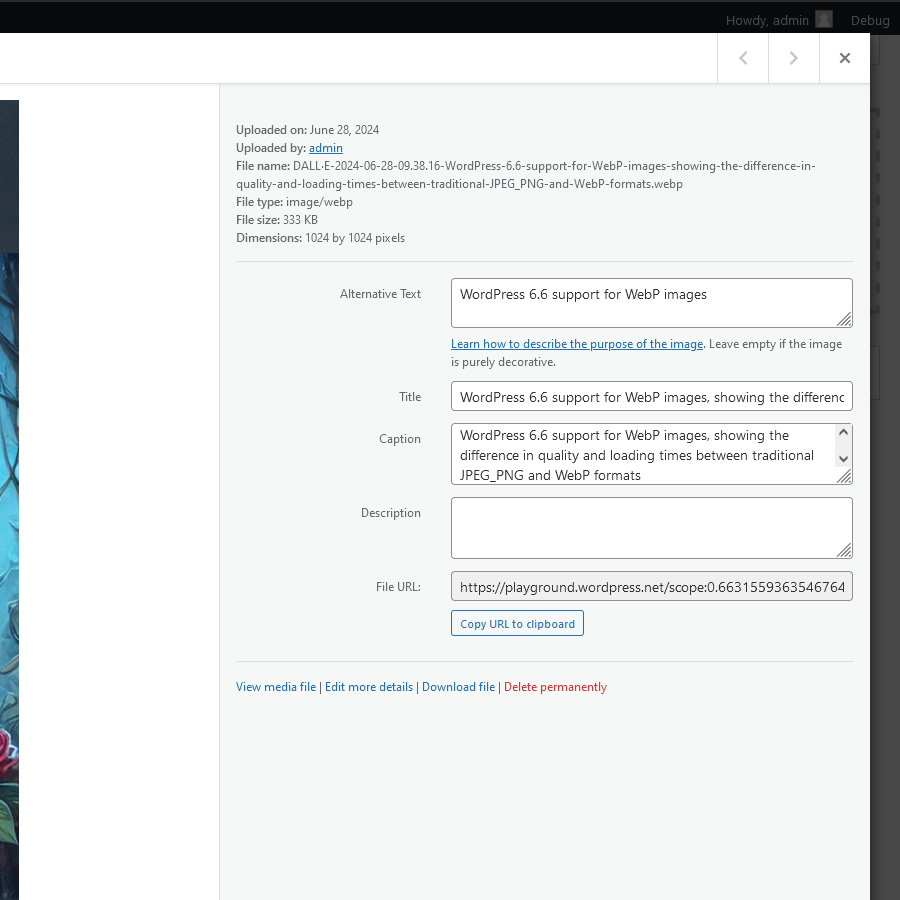 Syroop wordpress 6.6 webp